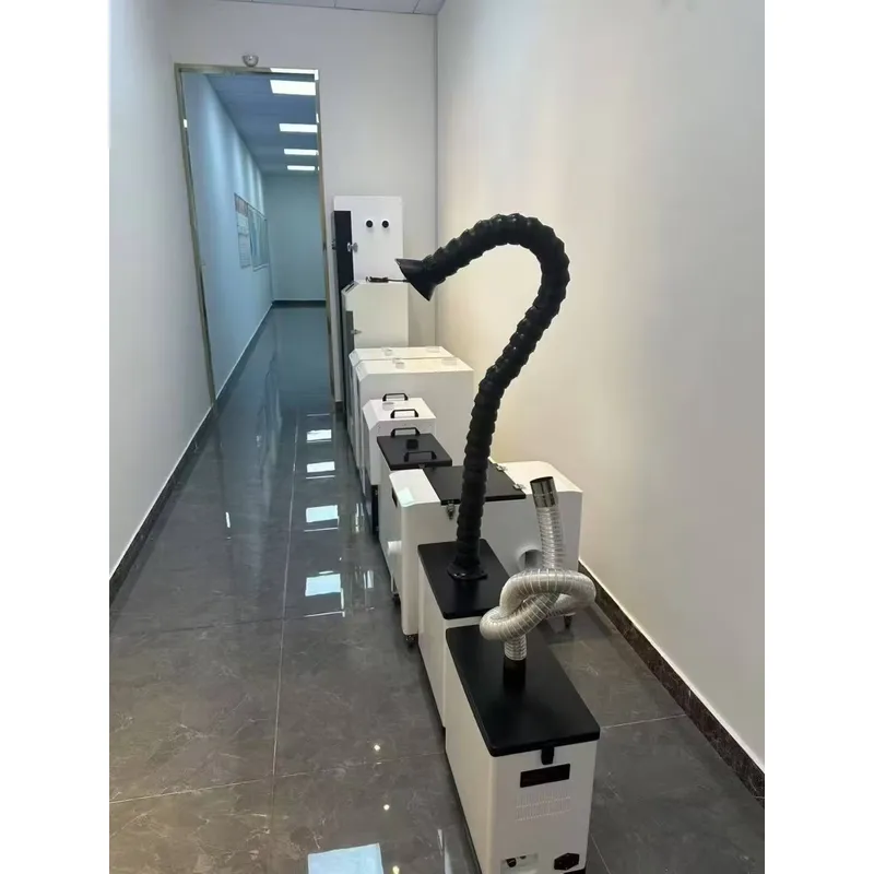 Industrial Laser Marking Systems - Mobiles Industrielles Werkstatt-Rauchabsaugsystem Luftreiniger mit HEPA-Filter