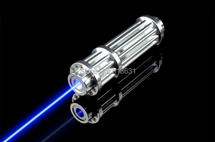 Industrial Laser Pointer - Laser-Lichtpointer Laserzielgerät Blau 500000m 450nm Einstellbarer