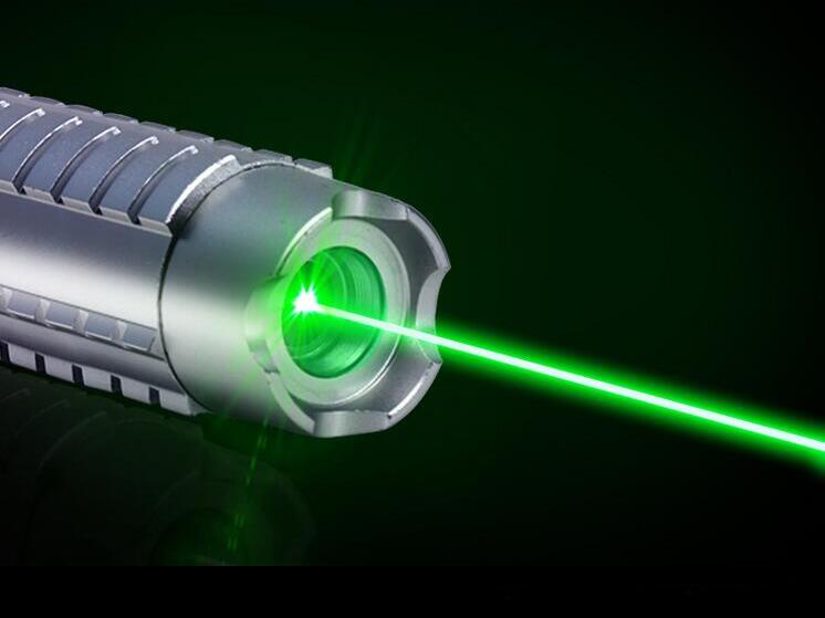 Industrial Laser Pointer - Laser-Lichtzeiger, 532 nm, grün, 100000 m,