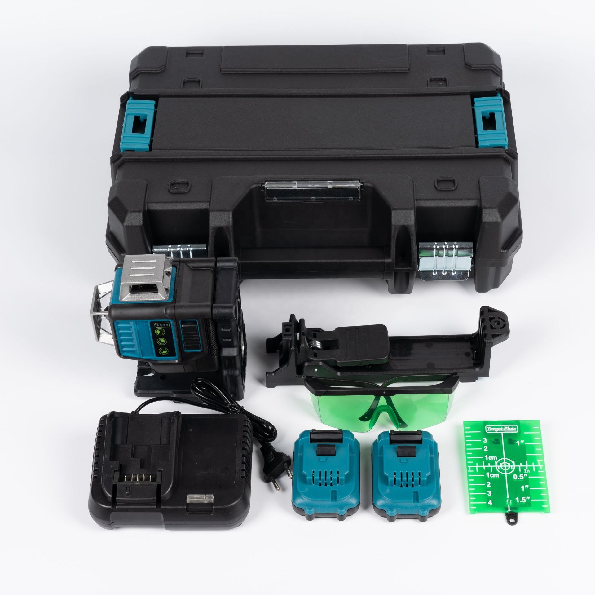 Industrial Green Laser - Rotationslaser 4D 12 Linien 360° Selbstnivellierend
