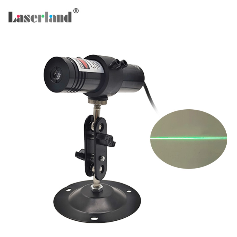 Industrial Laser Pointer - 520 nm wasserbeständiges grünes Liniengenerator-Lasermodul für