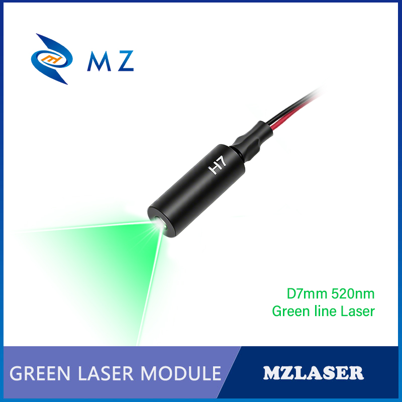 Industrial Laser Line Generator - Neues Wirtschaftliches Kompaktes Grünes Linienlaser-Diodenmodul 520nm