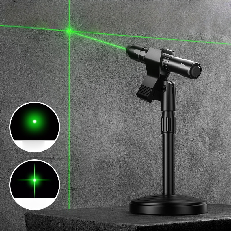 Industrial Laser Pointer - Selbstnivellierendes Laserwerkzeug: Kreuzlinienlaser, Infrarot-Positionierungszeiger und Ausrichtungsmarkierungsstift