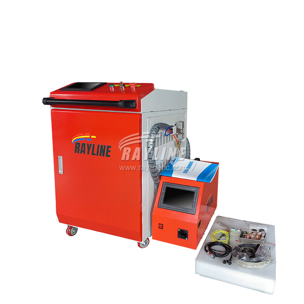 Industrial Laser Welding Machine Hand Held - 4-in-1 Faserlaser-Schweißmaschine Wassergekühlter Handlaser-Schweißer für Metall