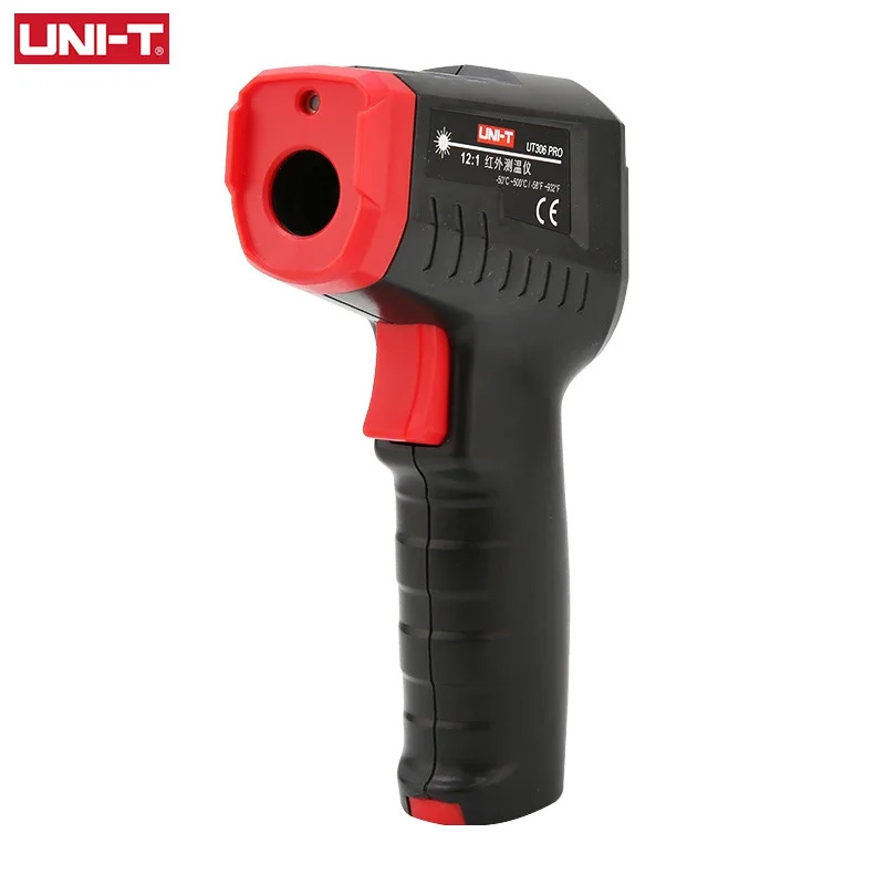 Industrial Laser Thermometer Gun - UNI-T Digitales Thermometer Berührungsloses industrielles Infrarot-Laser-Temperaturmessgerät