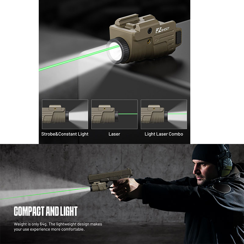 EZshoot Taschenlampe Pistolenl – Industrial Green Laser Bewertung und Preis
