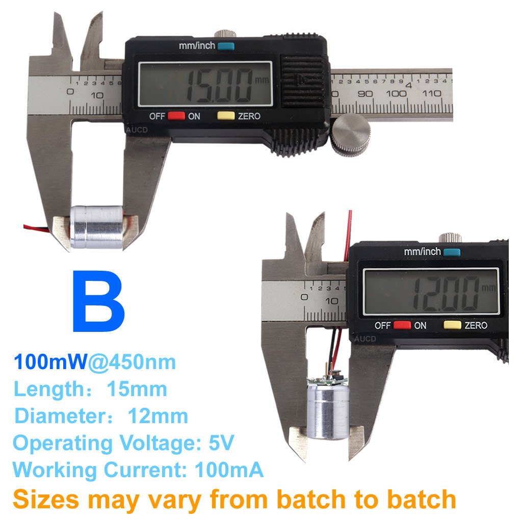 Φ12x15mm DC 5V Rot-100mW Grün- – Industrial Green Laser Bewertung und Preis