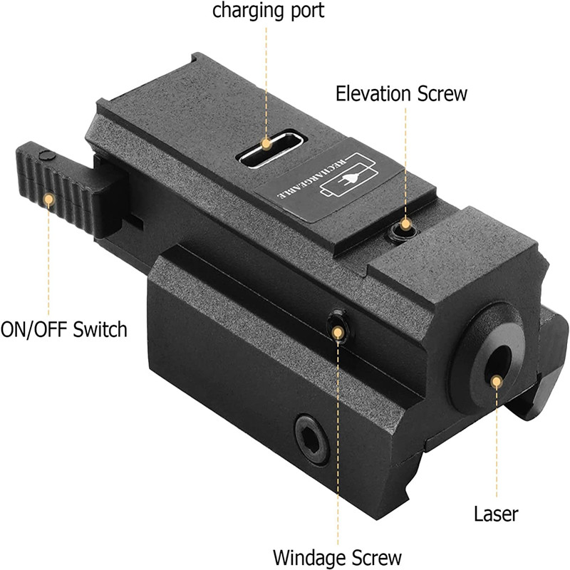 USB-Aufladung, taktischer Mini – Industrial Laser Pointer Bewertung und Preis