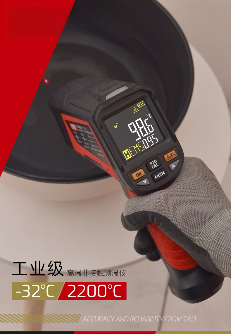 Industrielles Hochtemperatur-I – Industrial Laser Thermometer Gun Bewertung und Preis