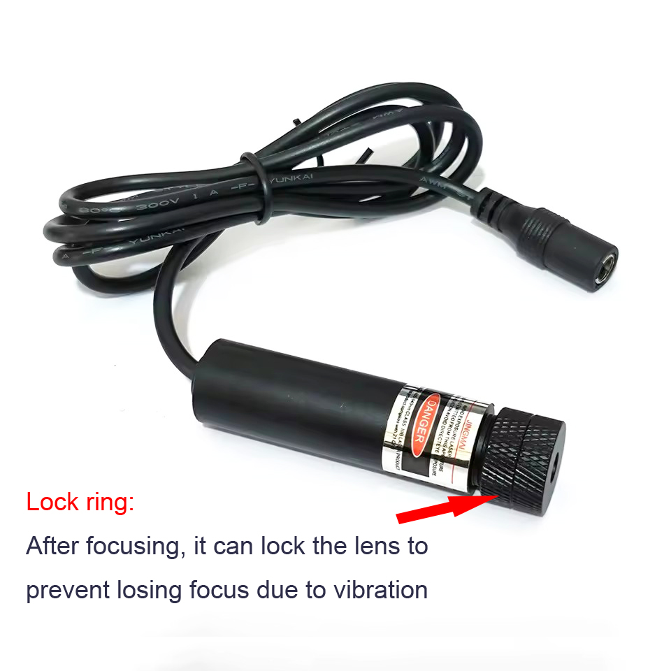 Punkt/Linie/Kreuz 532nm 100mW  – Industrial Laser Pointer Bewertung und Preis