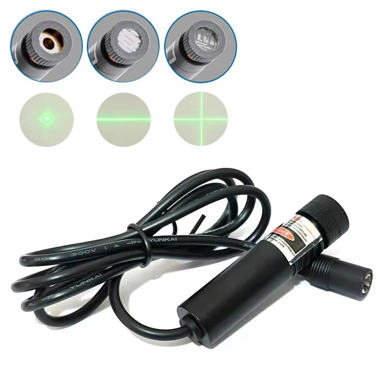 Punkt/Linie/Kreuz 532nm 100mW  – Industrial Laser Pointer Bewertung und Preis