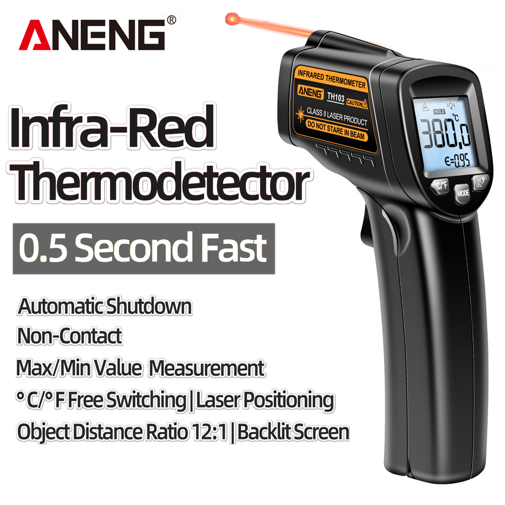 Infrarot-Laser-Thermometer, in – Industrial Laser Thermometer Gun Bewertung und Preis