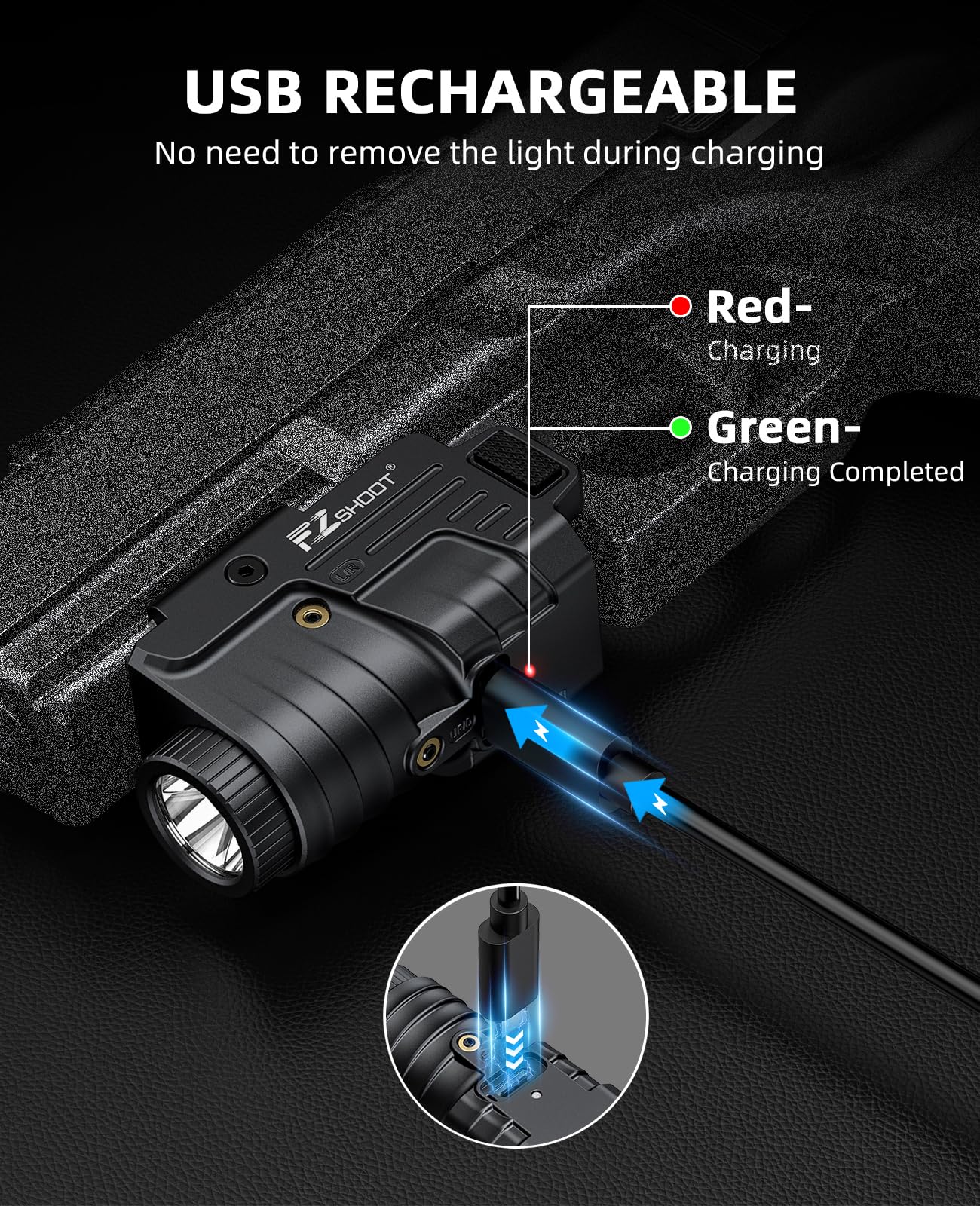EZshoot 800-Lumen-Pistolenlich – Industrial Green Laser Bewertung und Preis