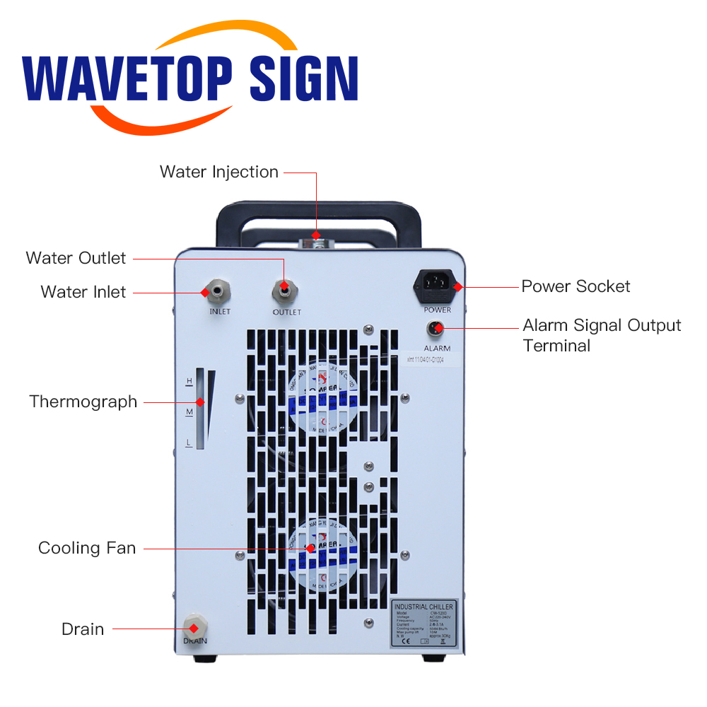 WaveTopSign CW-5200 Industriel – Industrial Laser Cutting Machines Bewertung und Preis