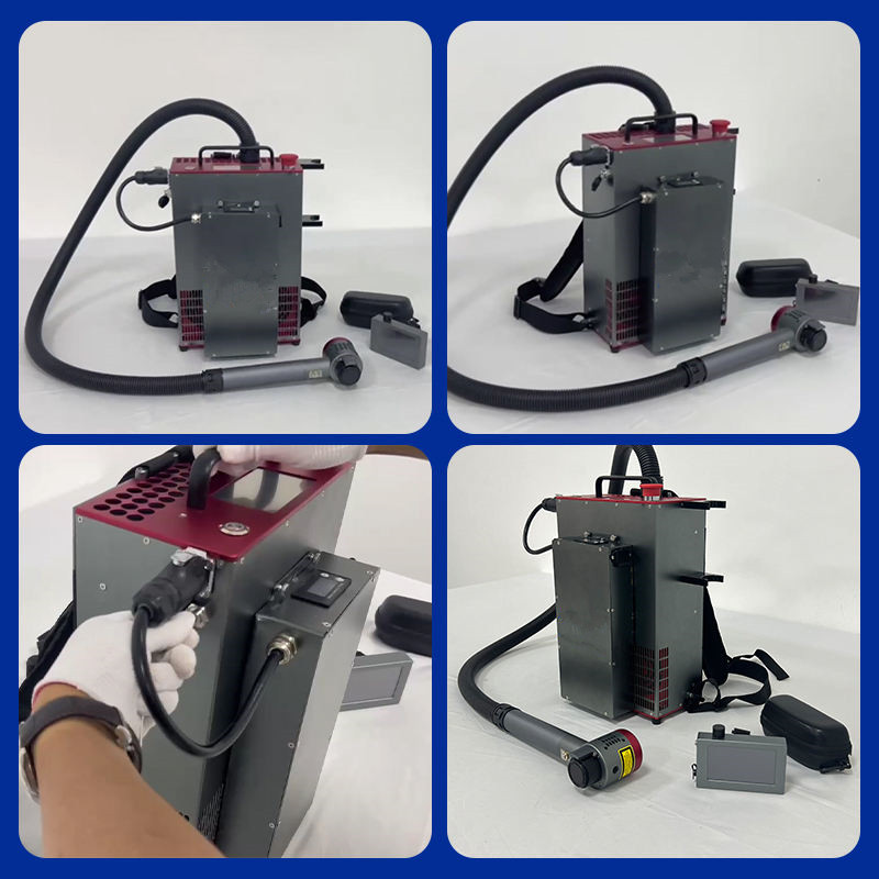 Rucksack Tragbare Art Handheld – Industrial Laser Cleaner Price Bewertung und Preis