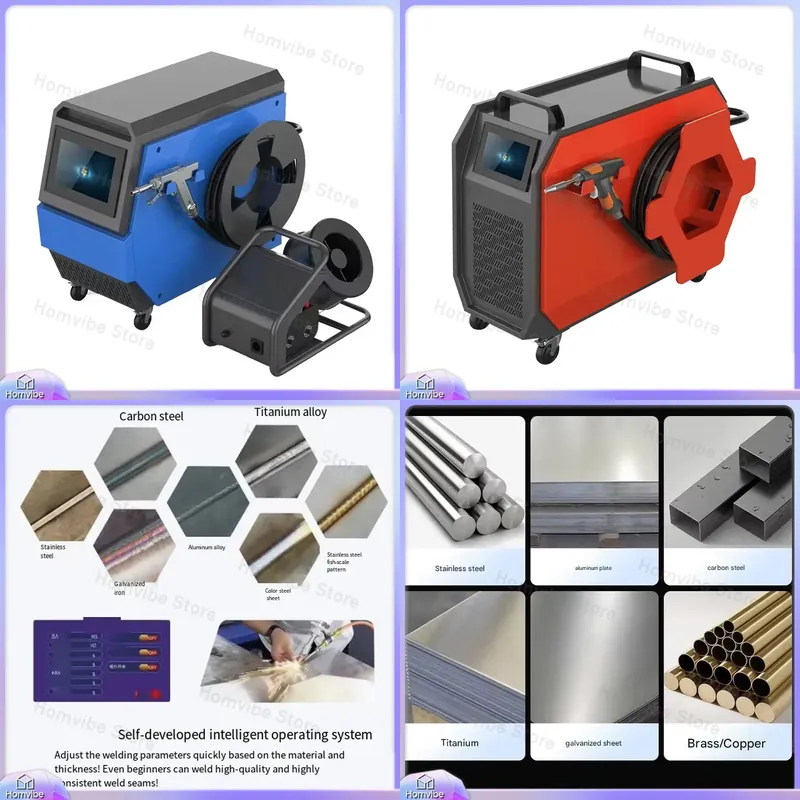 Vier-in-Eins Luftgekühlte Lase – Industrial Laser Welding Machine Hand Held Bewertung und Preis