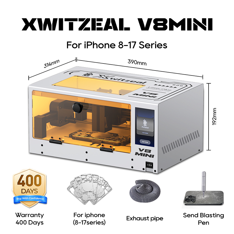 Xwitzeal ®   V8 MINI Laser-Kle – Industrial Laser Removal Bewertung und Preis