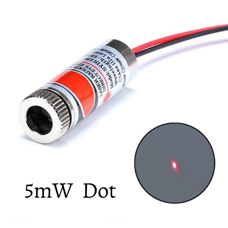 650 nm 5 mW Red Point / Line / – Industrial Laser Head Bewertung und Preis