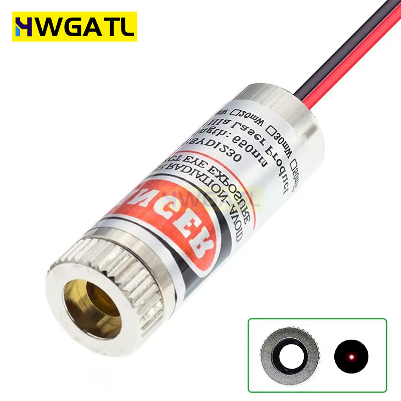 650 nm 5 mW Red Point / Line / – Industrial Laser Head Bewertung und Preis