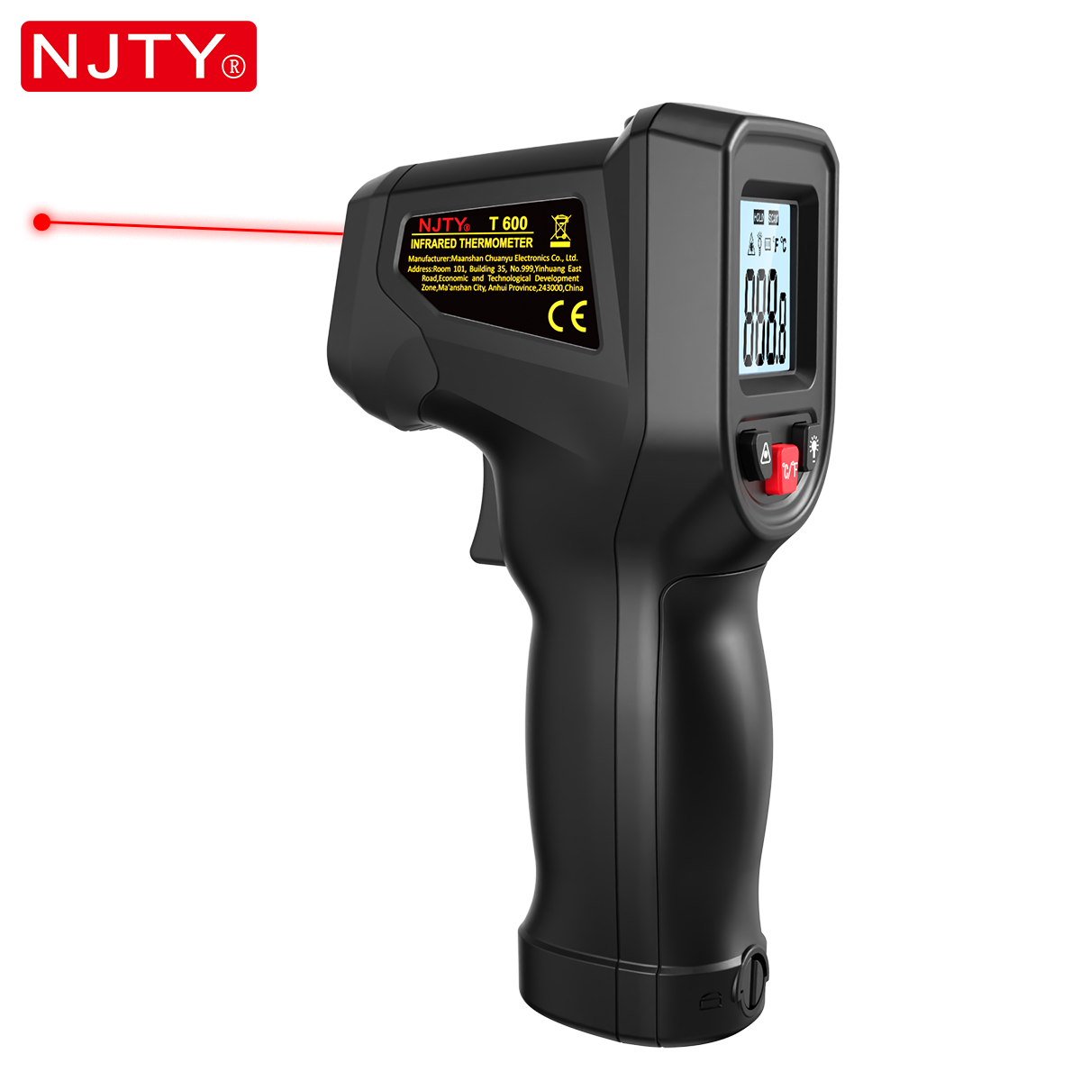 NJTY T600 Infrarot-Thermometer – Industrial Laser Thermometer Gun Bewertung und Preis