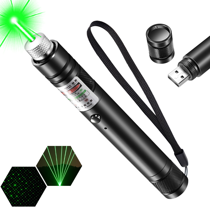 USB-Aufladbarer Mini-Laserpoin – Industrial Green Laser Bewertung und Preis
