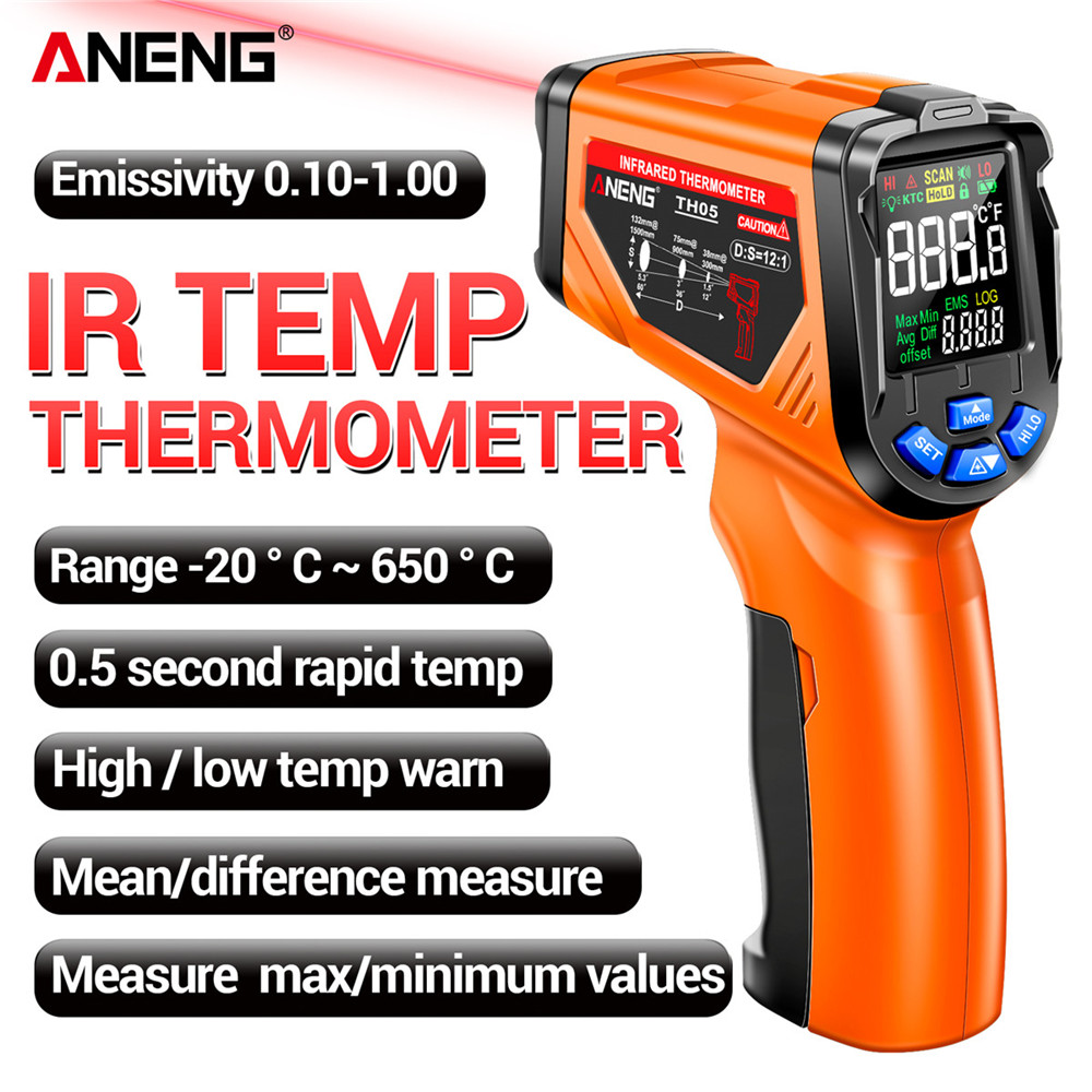 ANENG TH05 Infrarot-Thermomete – Industrial Laser Thermometer Gun Bewertung und Preis